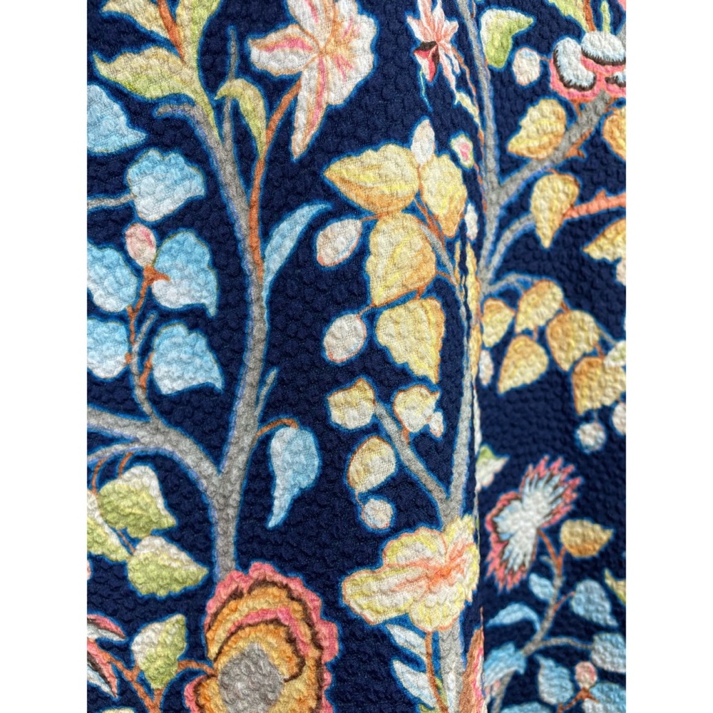 PETER PILOTTO • Blue Floral Print Short Sleeve Blouse, 4 - Picture 3 of 16